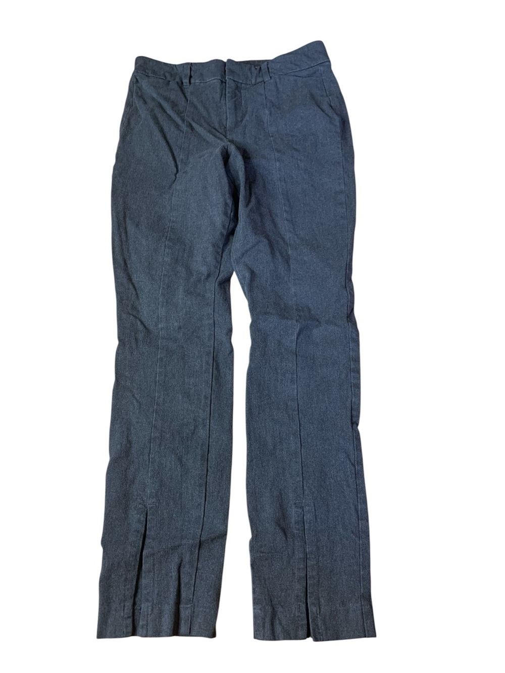 Old Navy Dark Gray High-Rise Pixie Skinny Split Hem Pants Size 6